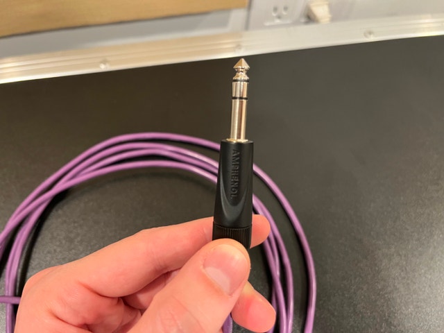 Custom 10 Foot TRS Cable (Amphenol Connectors) - photo 3