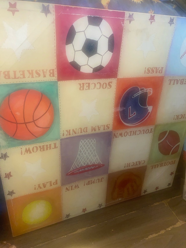 Sports Themed Wall Art