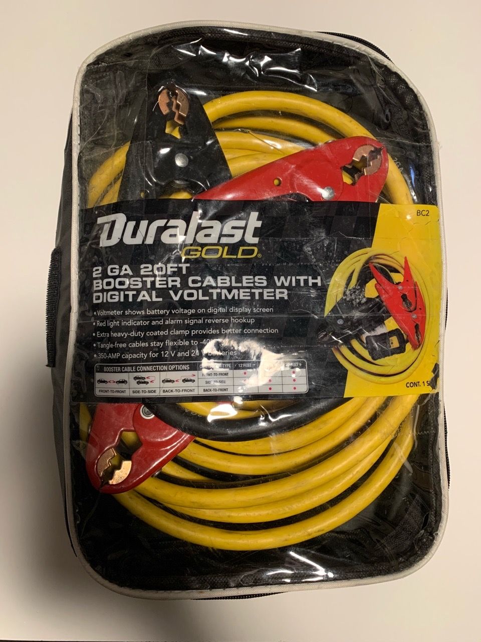 Duralast Gold 2 GA 20FT Booster Cables