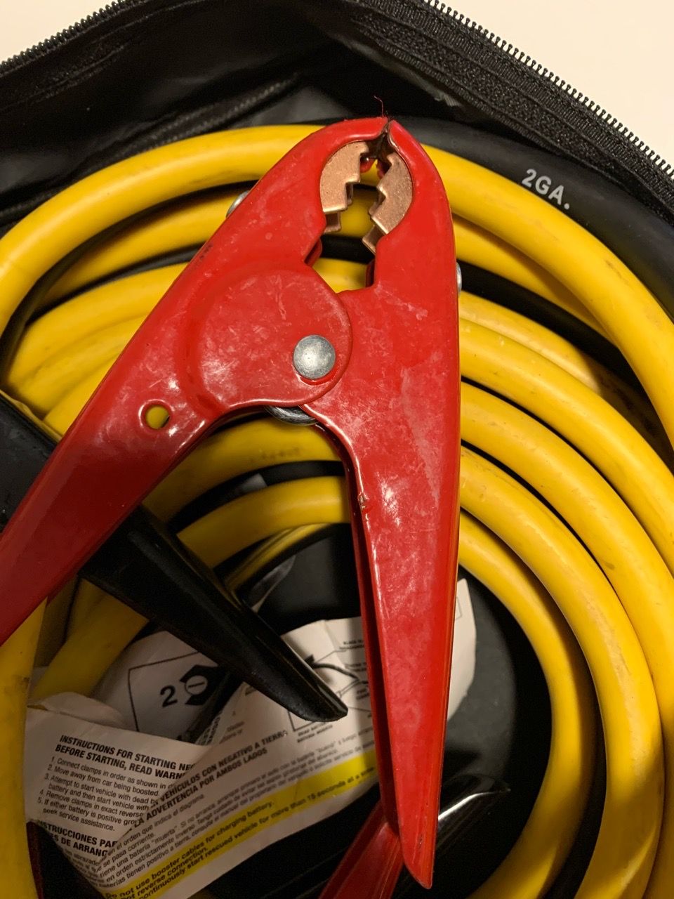 Duralast Gold 2 GA 20FT Booster Cables - photo 3