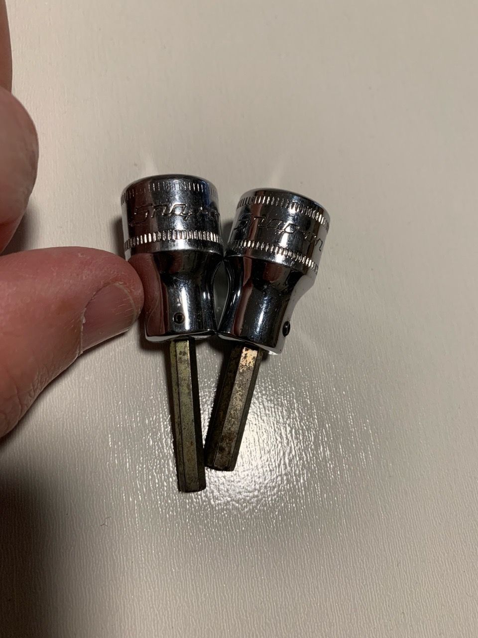 Snap-on Hex Bit Sockets – Set of 2