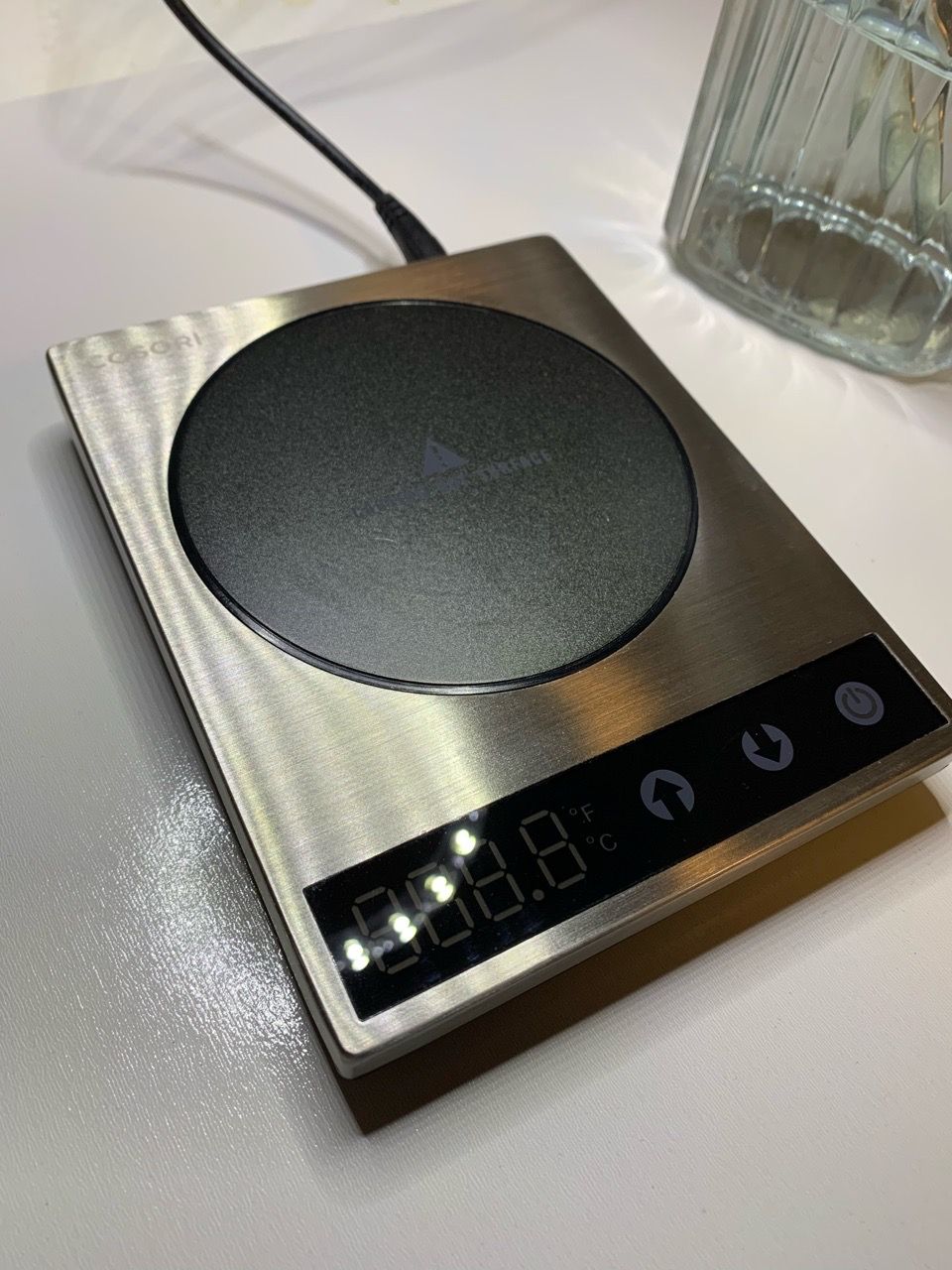 Cosori Electric Mug Warmer with Temperature Display