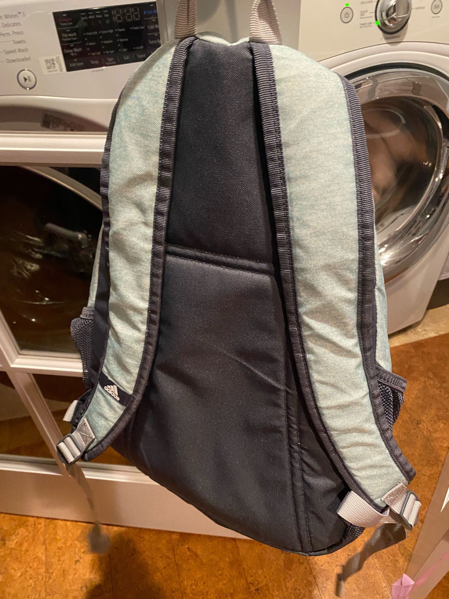 Teal And Grey Adidas Backpack - photo 3