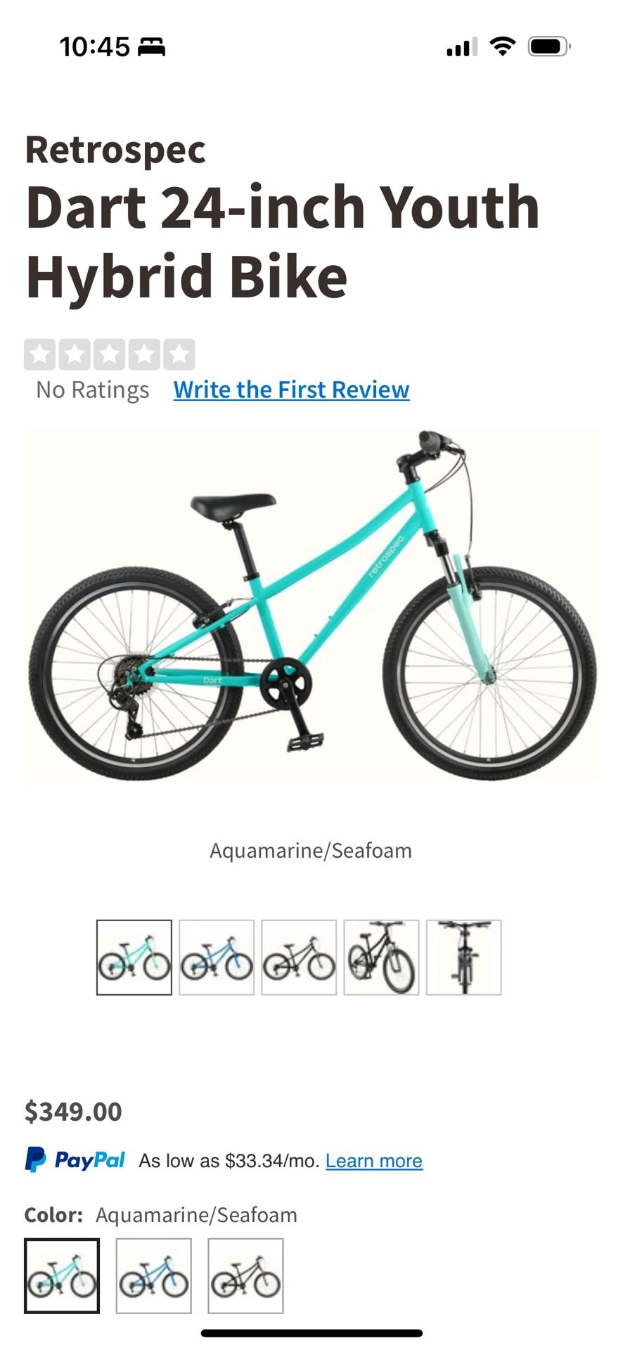Kids Retrospec Bike - Periwinkle Color - photo 4