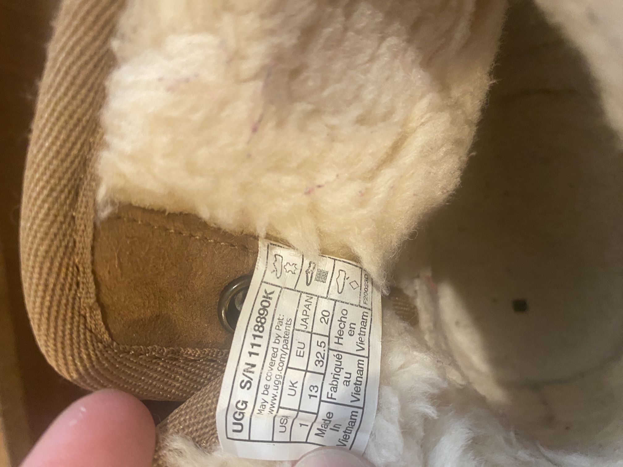 Girls UGG Boots With Side Snap “Jona” Style - Size 1 - photo 2
