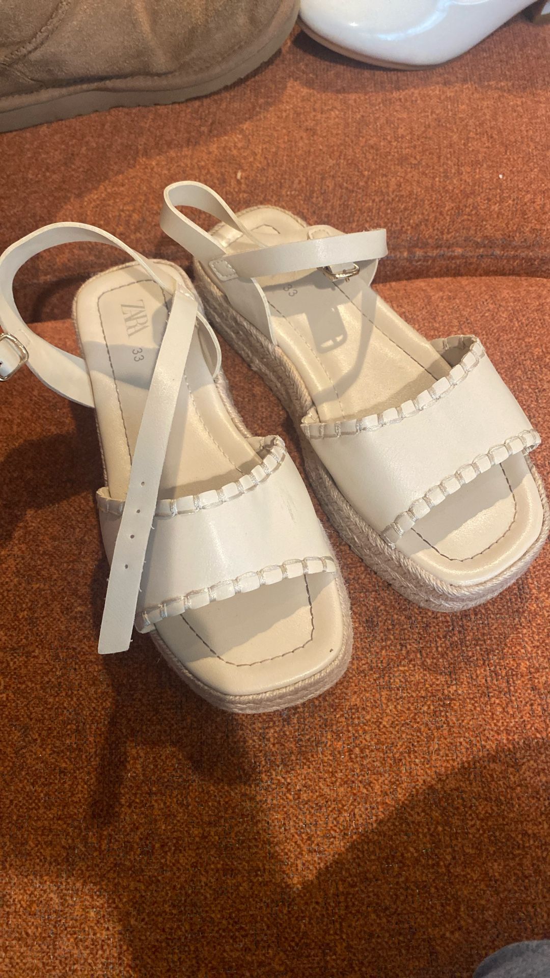 Girls Zara Sandals - Size 33 (US 1-2)