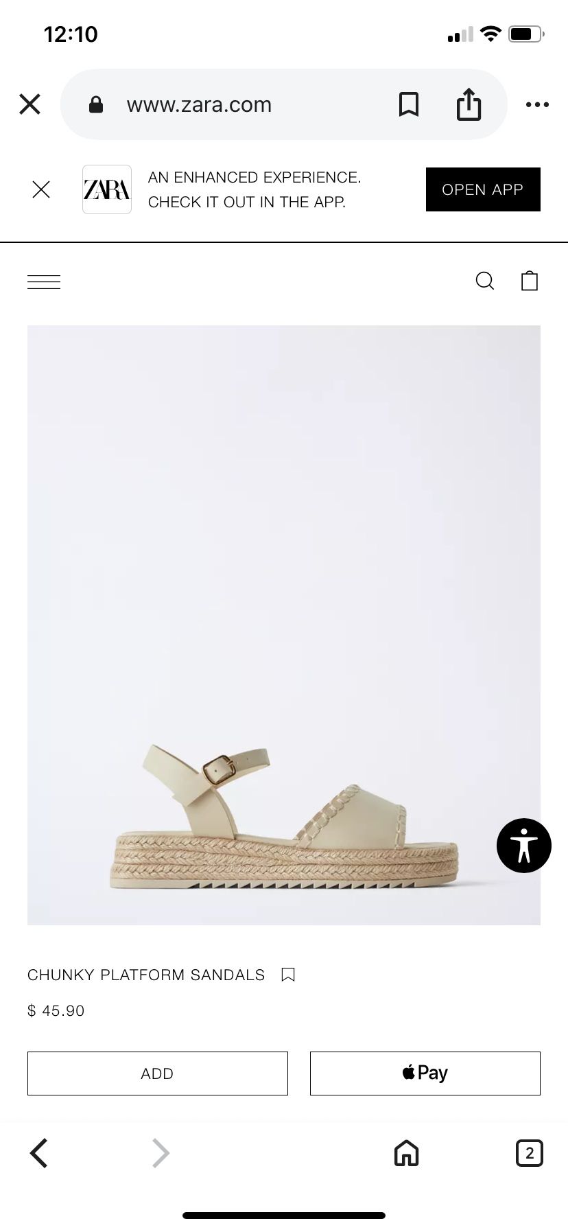 Girls Zara Sandals - Size 33 (US 1-2) - photo 4