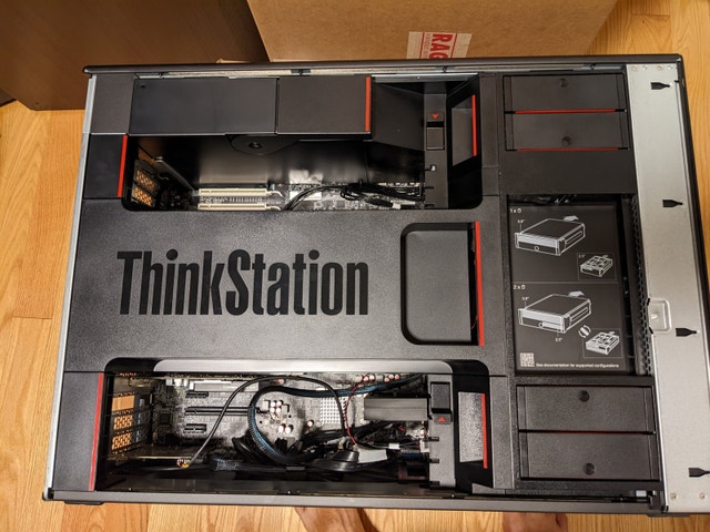 Lenovo p920 XEON GOLD 6154/128GB RAM/512GB/p400/1400W PSU - photo 2