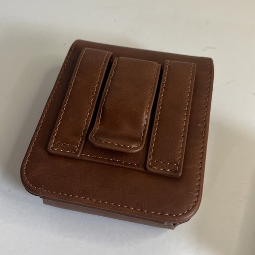 Leather Cell Phone Belt Clip for Samsung Z Flip or Motorola Razr - photo 4