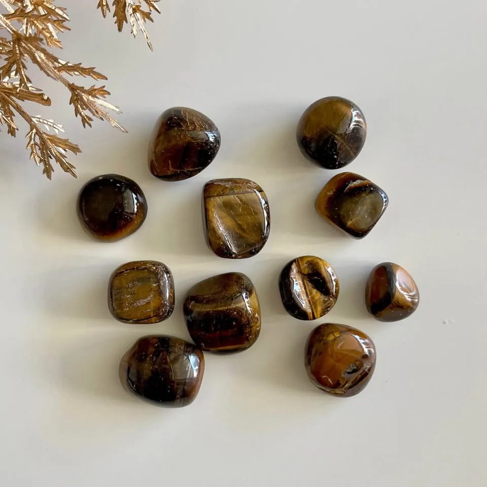 Tiger Eye Small Tumbles #1 🧡 image indicator(2)
