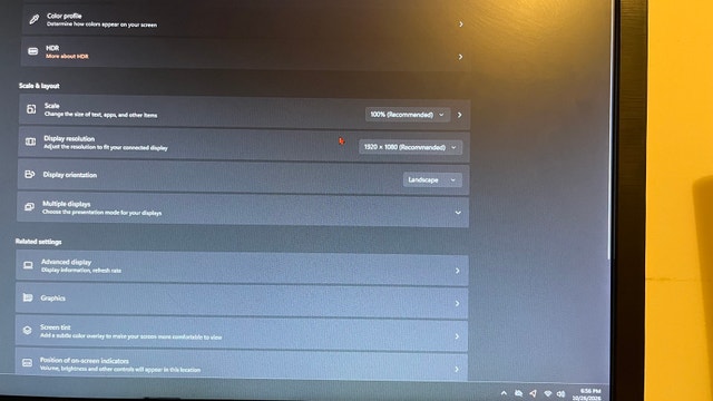 AOC 27” 1080p 75hz Monitor - photo 2