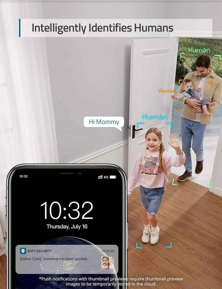 Anker Eufy Security Indoor Cam E220, 2K, Pan and Tilt - photo 5