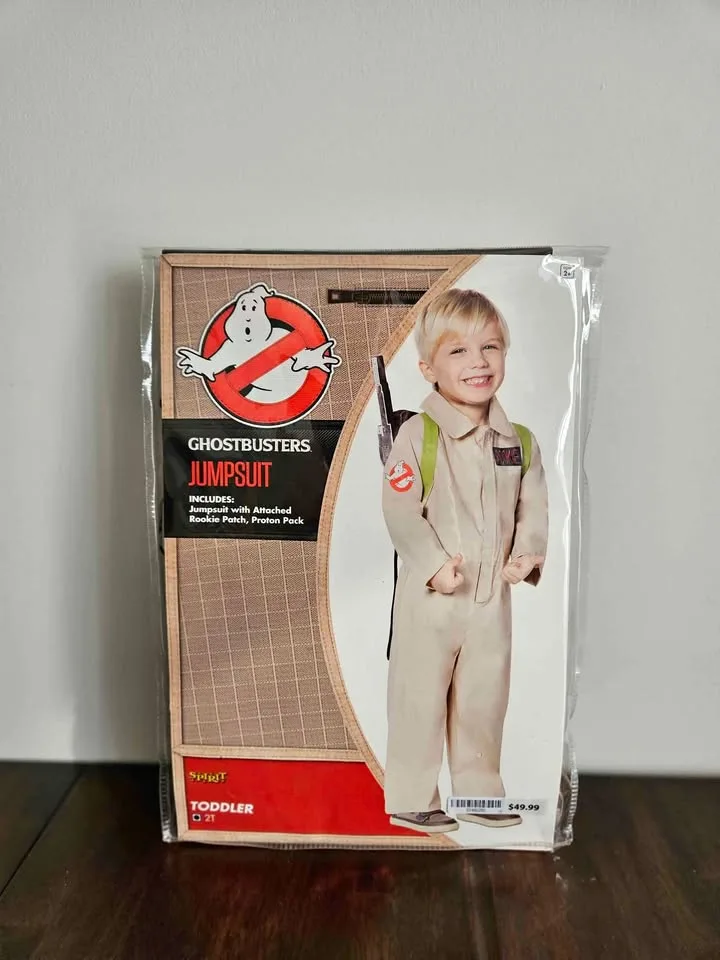 Ghostbusters Costume (2T)