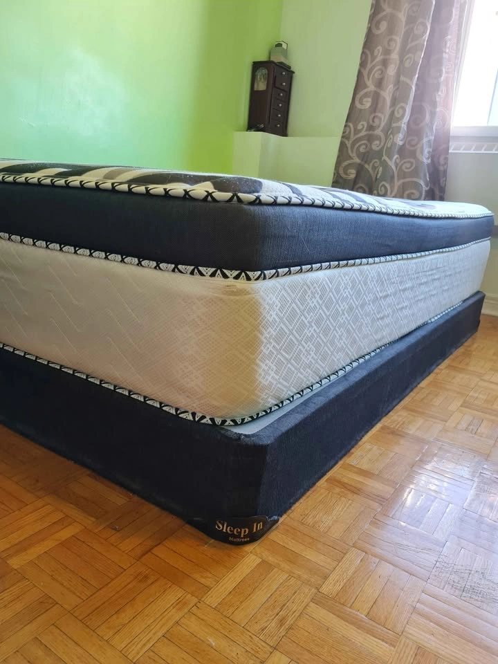 Queen Mattress Orthopedic Medium Firm with Bed Frame - photo 2