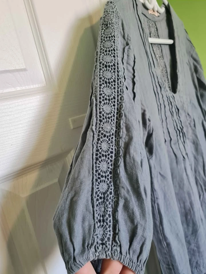 Sunflower Italian Linen dress size S - photo 3