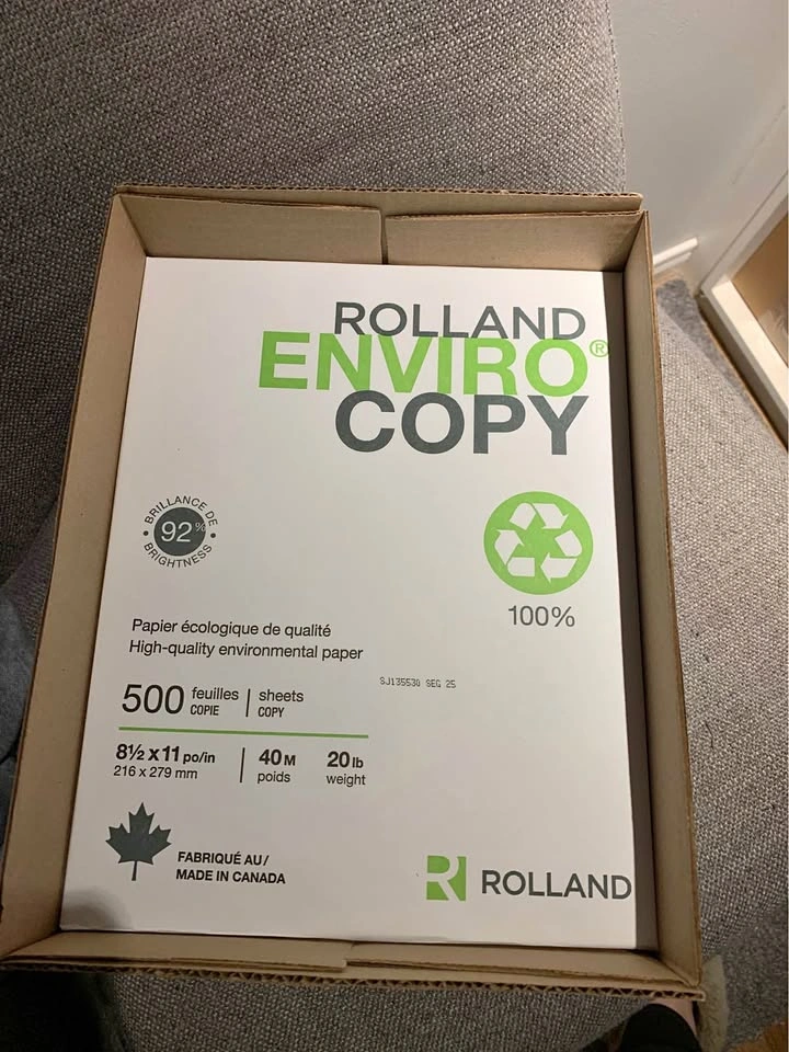Rolland Enviro Copy 8.5" x 11" Paper 20lb