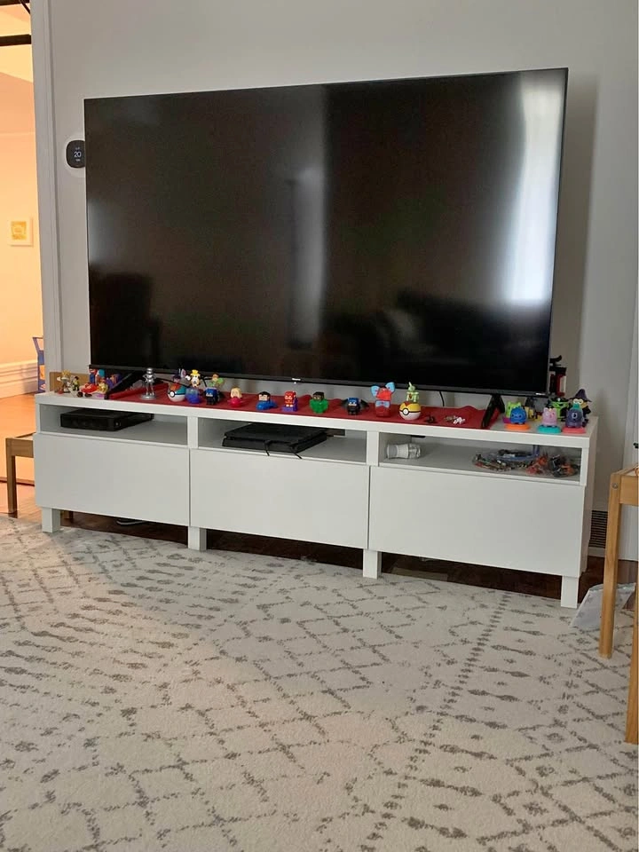 White TV Stand