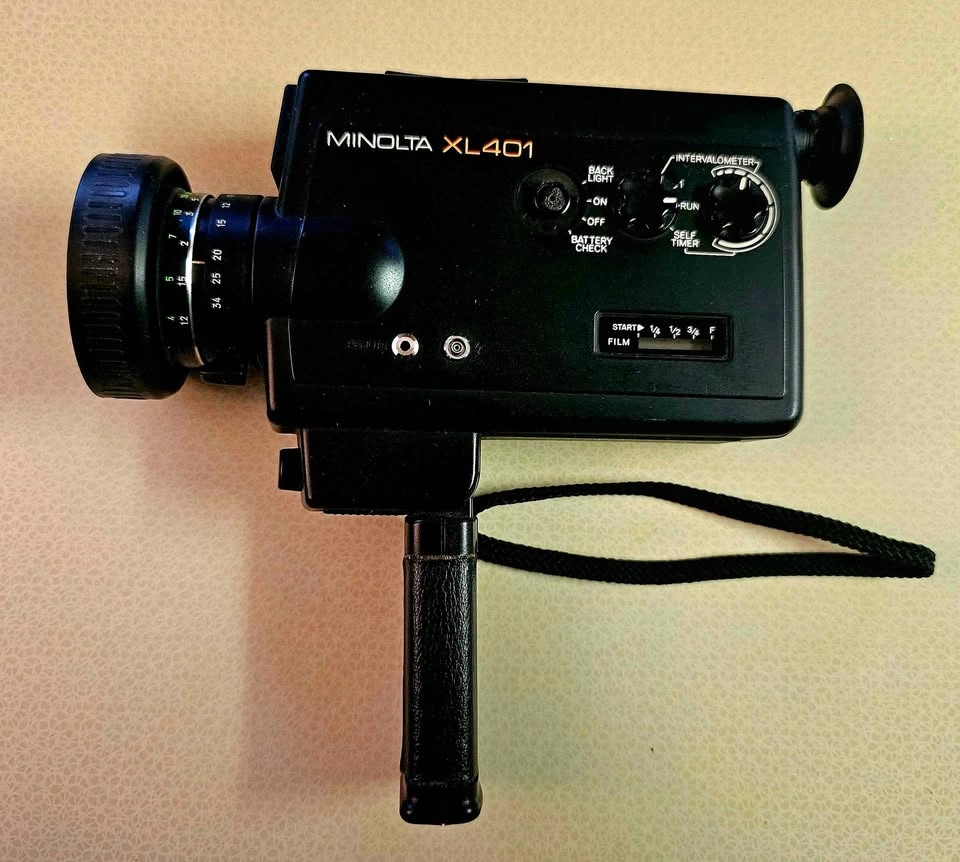 🎥 Minolta XL-401 Super 8 Movie Camera — Excellent Condition - photo 2
