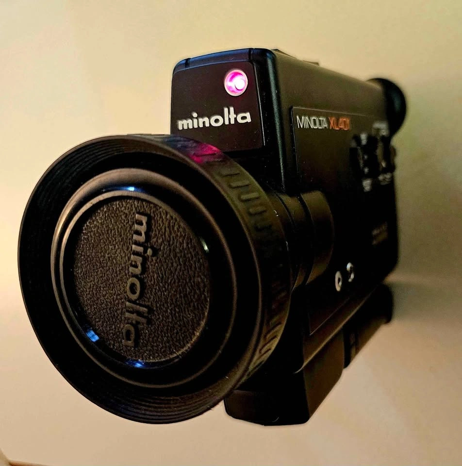 🎥 Minolta XL-401 Super 8 Movie Camera — Excellent Condition - photo 4