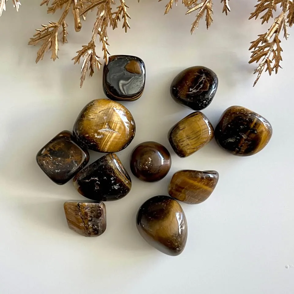 Tiger Eye Small Tumbles #2 🧡 image indicator(2)