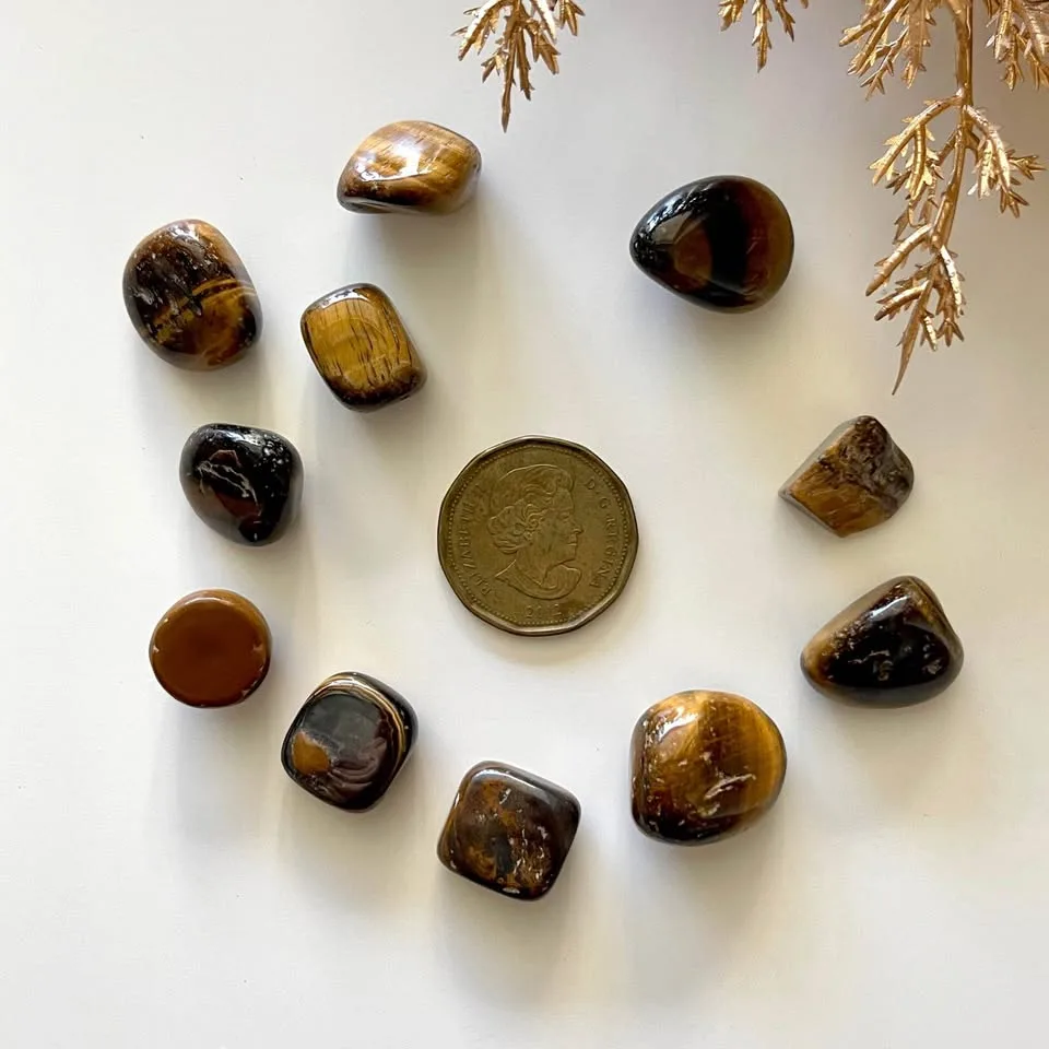 Tiger Eye Small Tumbles #2 🧡 image indicator(3)