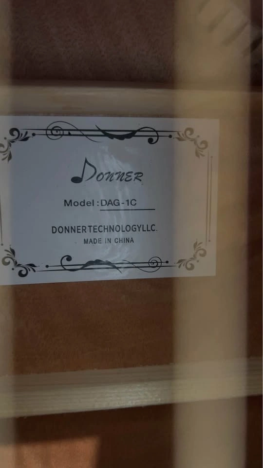 Donner 41” Acoustic Guitar - photo 3