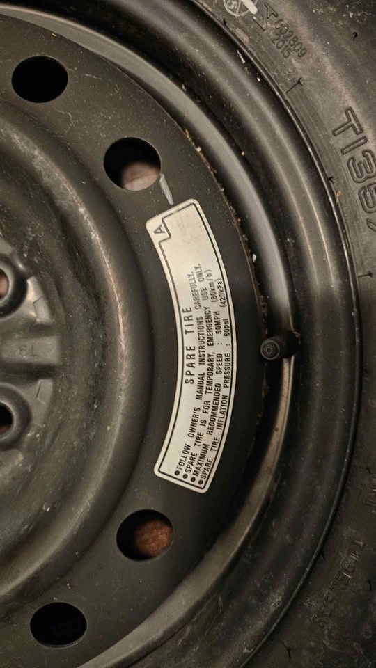 2018 Honda Accord OEM Spare Tire Kit – Never Used - photo 2