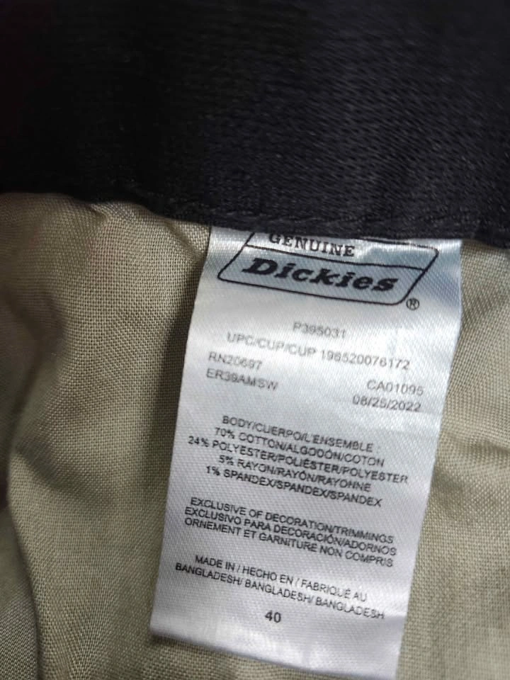 🩳Dickies Men's Denim Shorts Size 40 - photo 4