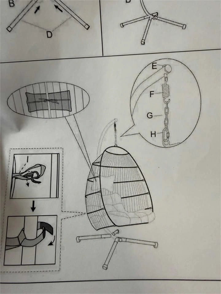 Hanging Egg Chair - photo 3