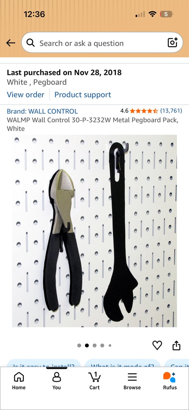 Wall Control Metal Pegboard Panels - Wall Control brand - photo 5