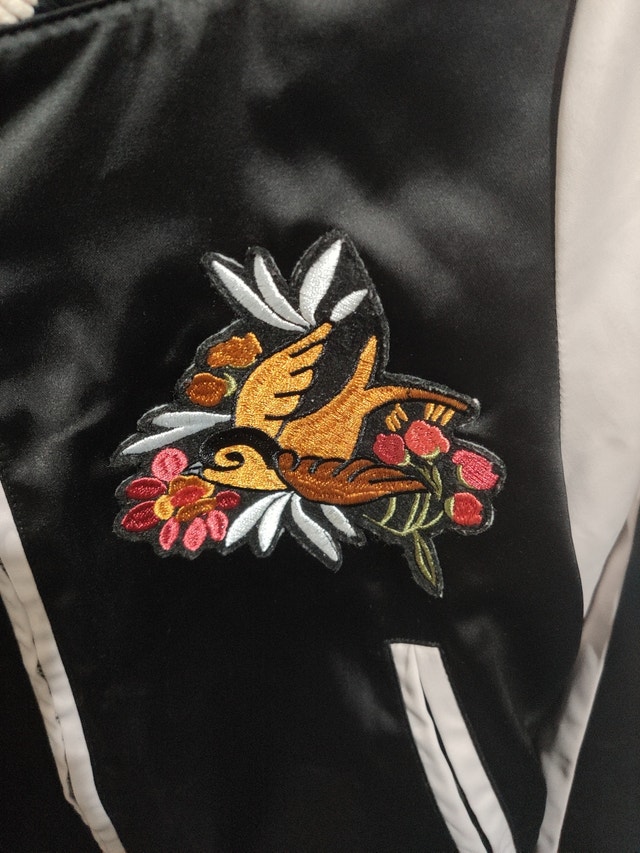 Maje Satin Bomber Jacket XS Women's - photo 2