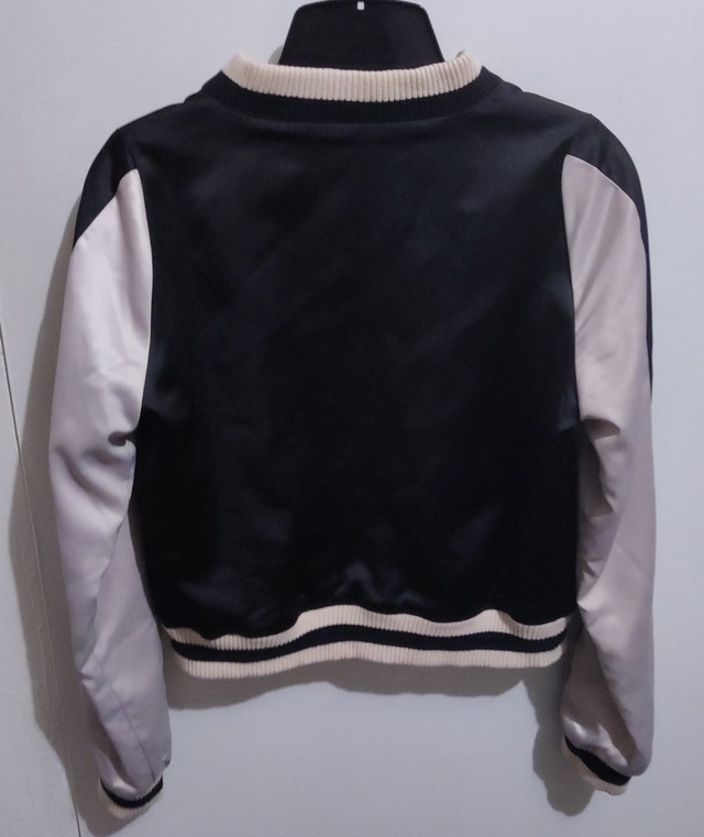 Maje Satin Bomber Jacket XS Women's - photo 5