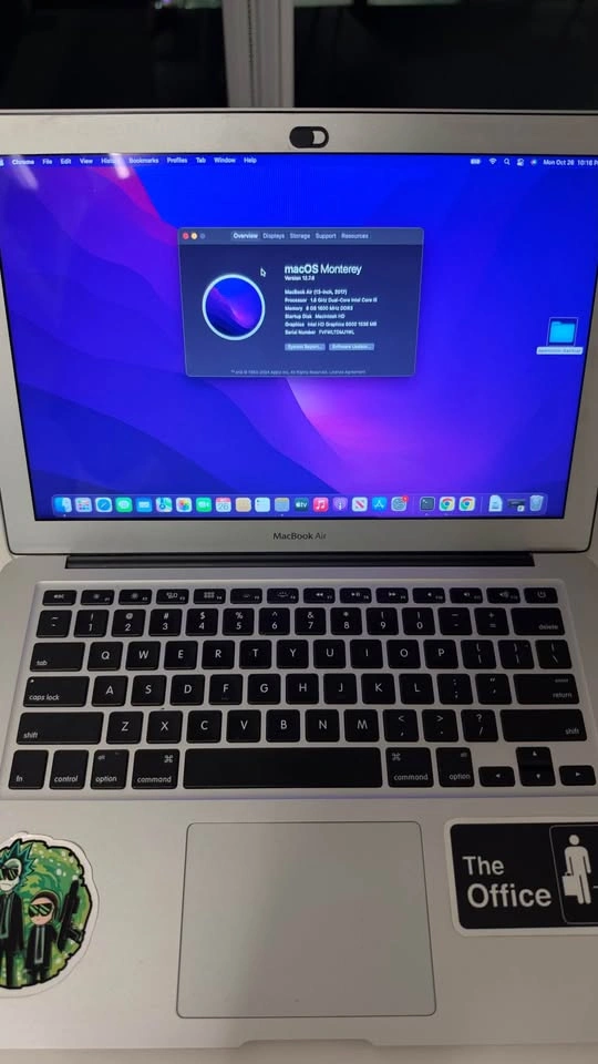 2017 Apple MacBook Air 13-inch 1.8GHz i5 8GB RAM 256 GB SSD - photo 5