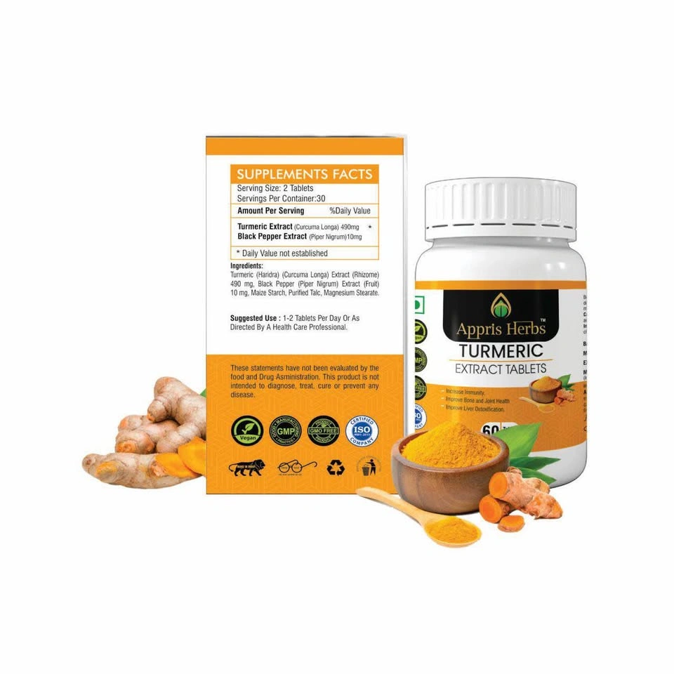 Appris Herbs Supplements: Wheatgrass, Spirulina, Turmeric, etc. - photo 3