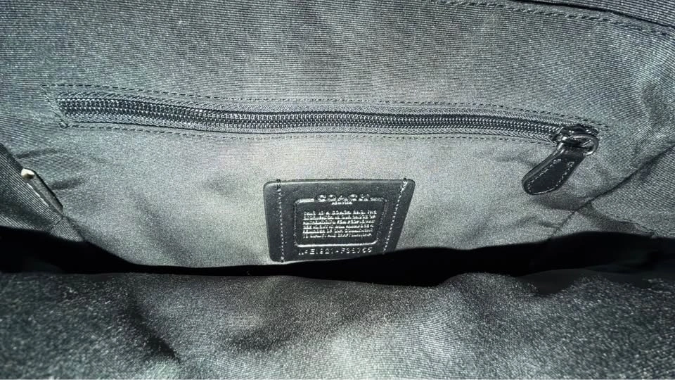 Coach West Backpack in Signature Canvas and Leather - photo 2