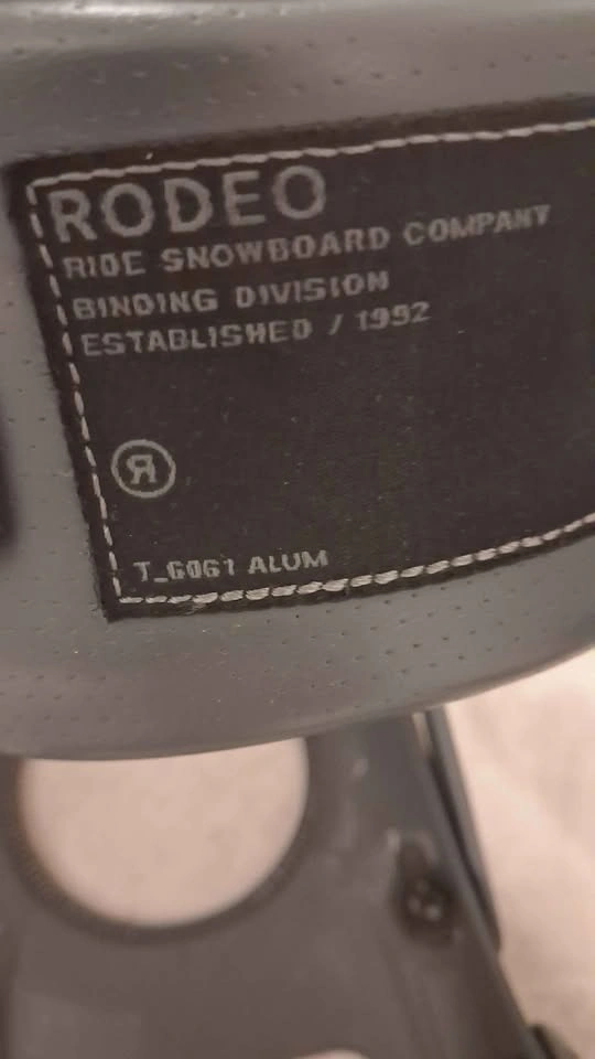 Ride Rodeo Snowboard Bindings, L-XL - photo 3