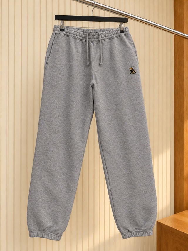 OVO Grey Zip-Up Hoodie & Sweatpants Set - photo 3