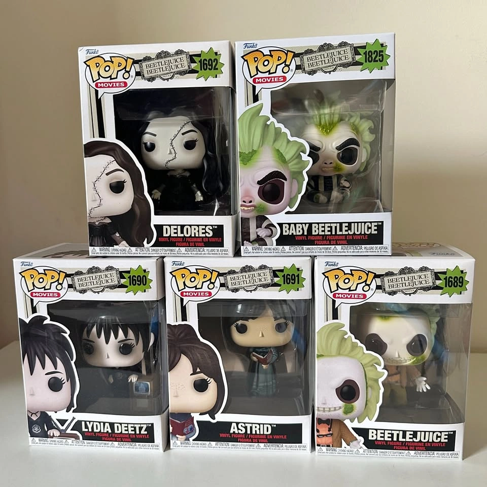 Beetlejuice Beetlejuice Funko - Set of 5