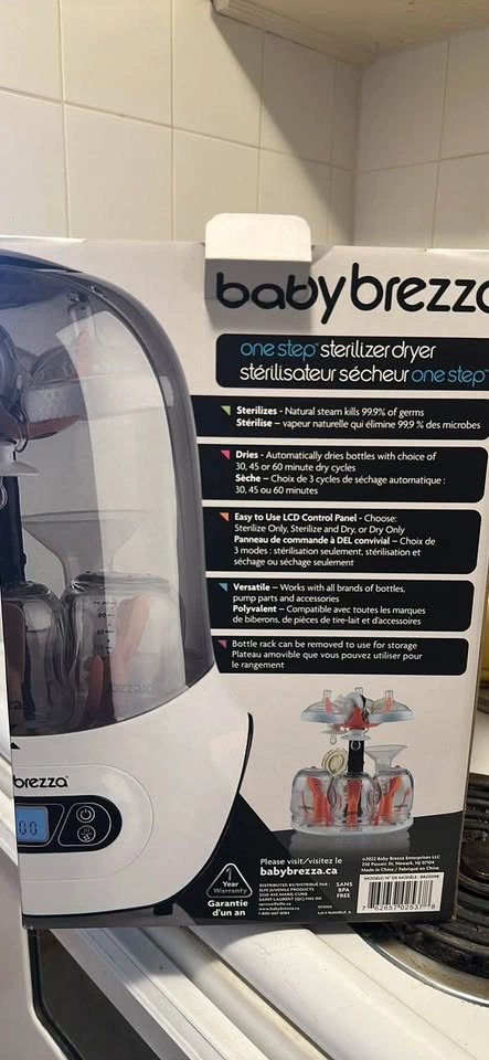 Baby Brezza One Step Sterilizer Dryer - photo 5