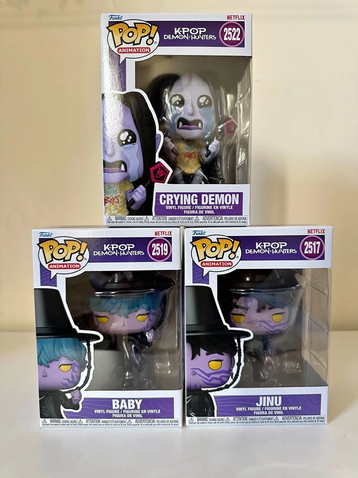 Jinu Demon, Baby Demon & Crying Demon - Pop! Set of 3
