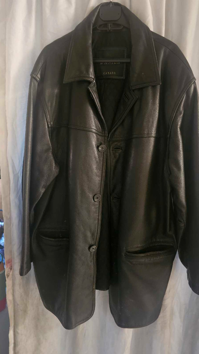 Man leather jacket - photo 3