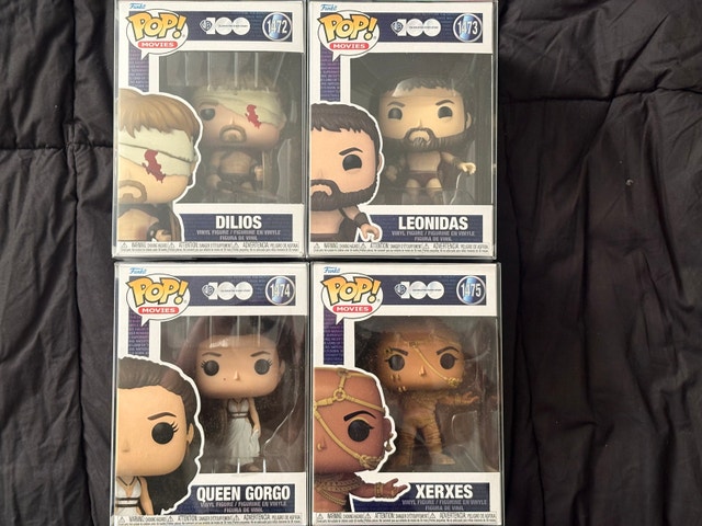 Funko Pop! 300 Movie Figure Set