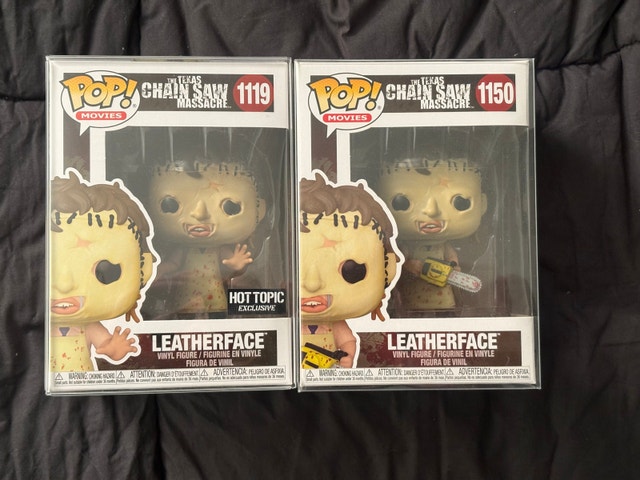 Funko Pop The Texas Chain Saw Massacre Leatherface Bundle