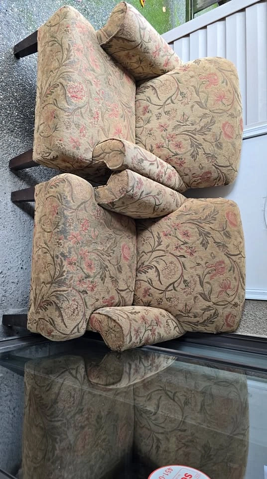 Floral Pattern Couch