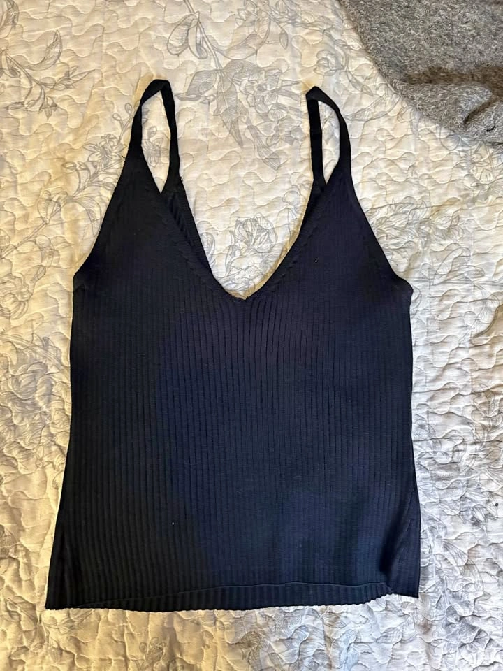 Black Spaghetti Strap Camisole