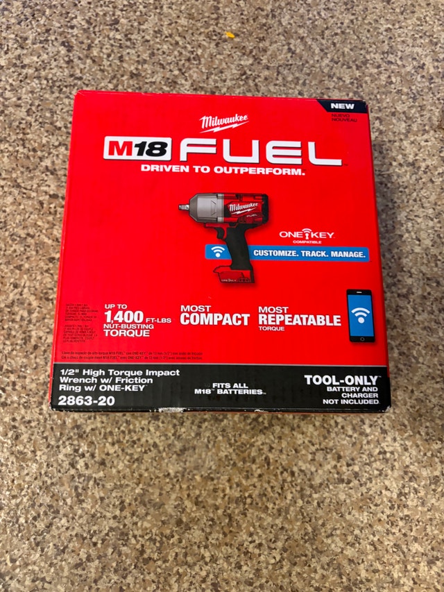 Brand New Milwaukee Fuel 1/2 Inch High Torque Impact