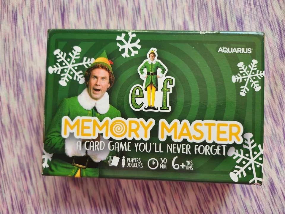 Aquarius Elf Memory Master Card Game - photo 2