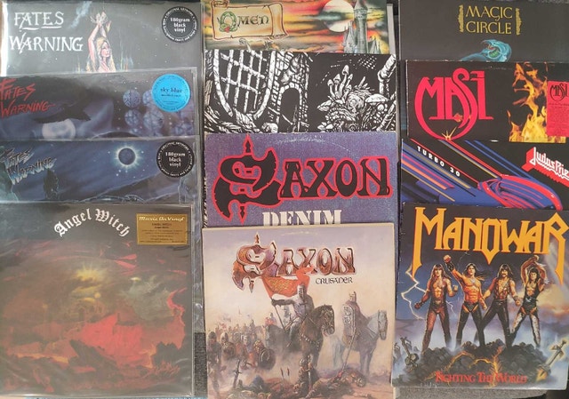 Vinyl Records LPs - Metal, Blues, Classic Rock