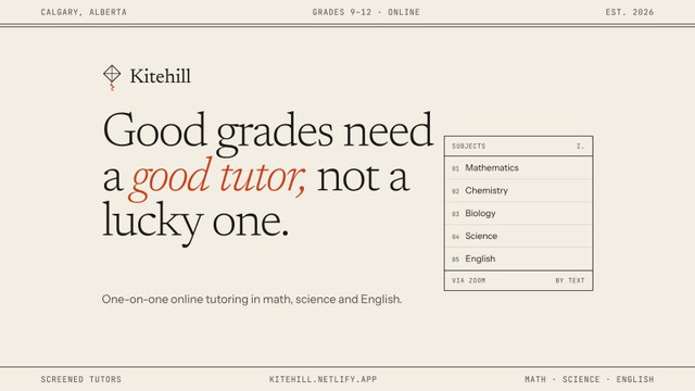 Online High School Tutoring – Math, Science & English