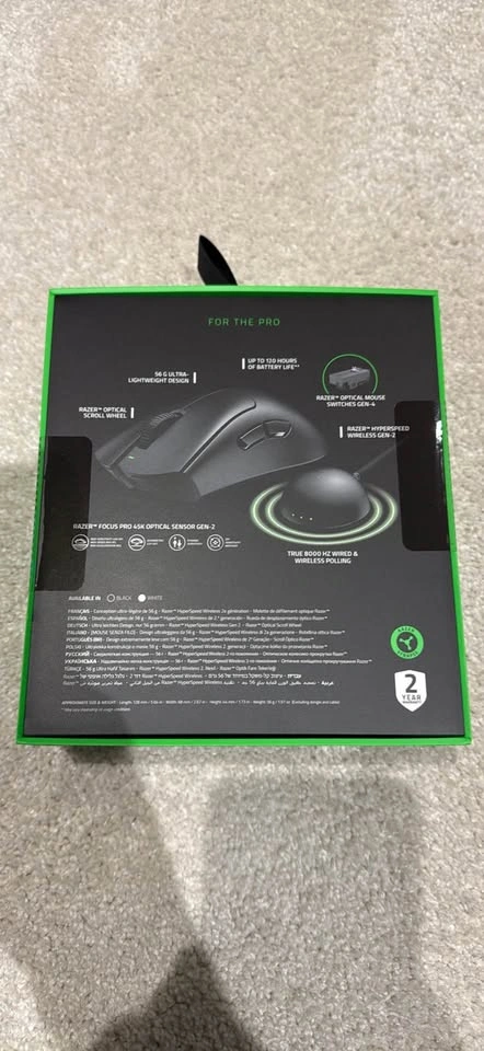 RAZER DeathAdder V4 PRO Gaming Mouse - photo 2